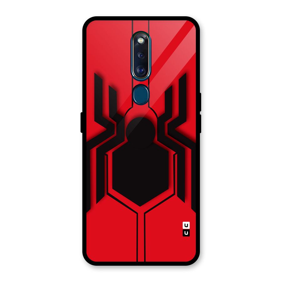 Center Spider Glass Back Case for Oppo F11 Pro