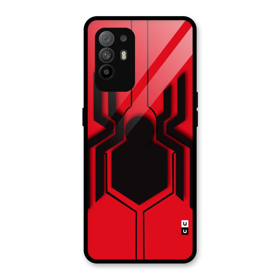 Center Spider Glass Back Case for Oppo F19 Pro Plus 5G