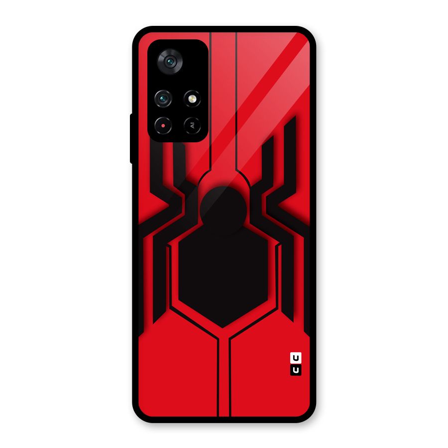 Center Spider Glass Back Case for Poco M4 Pro 5G