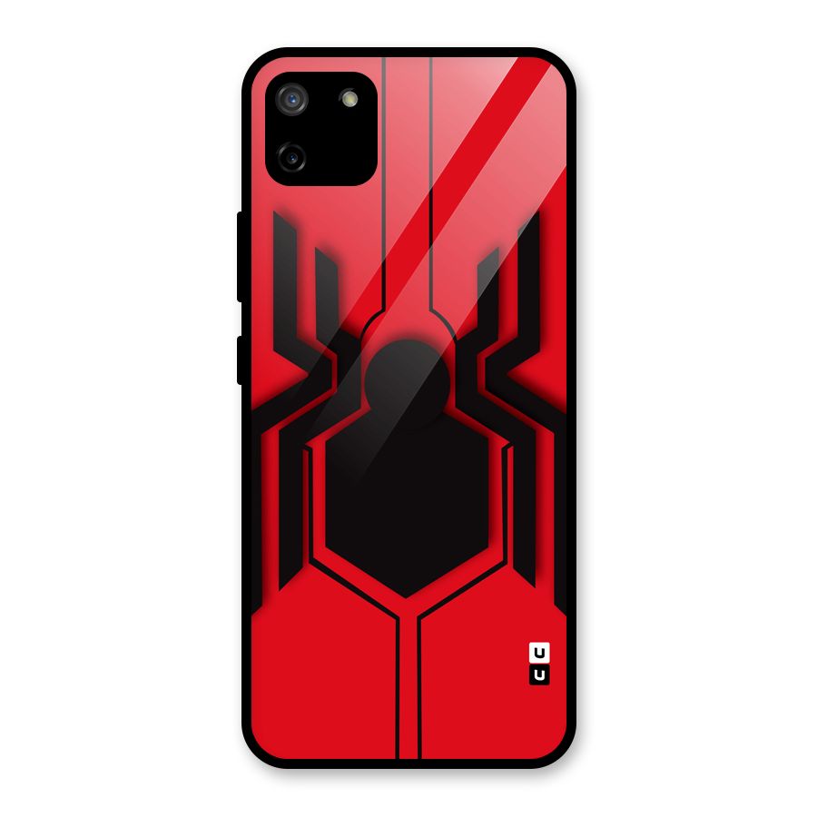 Center Spider Glass Back Case for Realme C11
