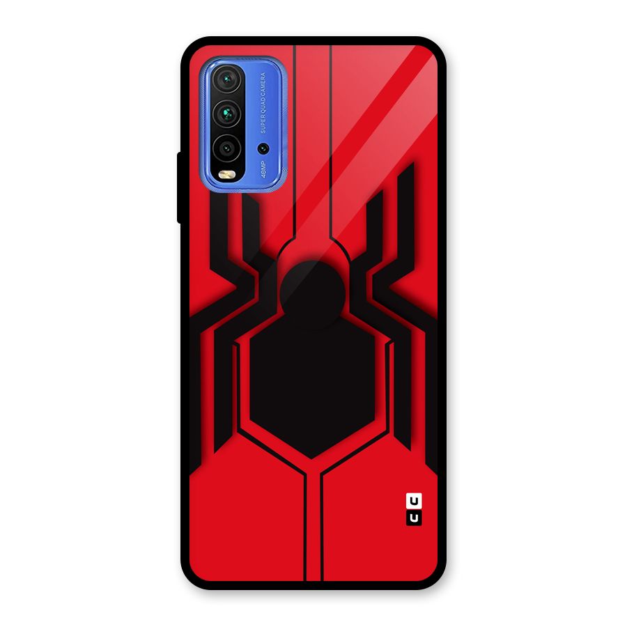 Center Spider Glass Back Case for Redmi 9 Power