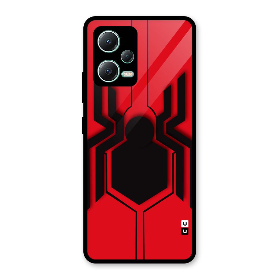 Center Spider Glass Back Case for Redmi Note 12 5G