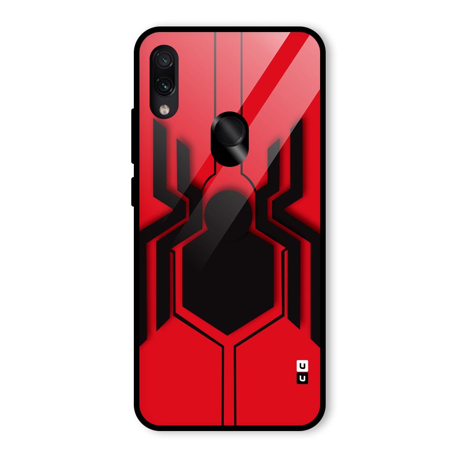 Center Spider Glass Back Case for Redmi Note 7 Pro