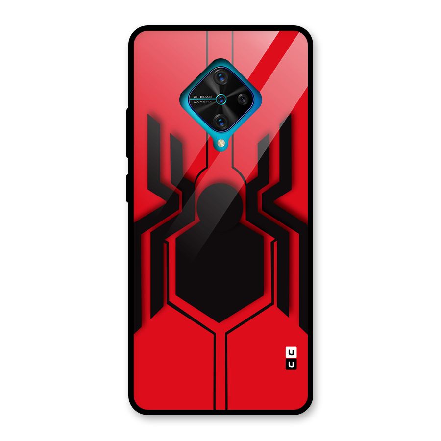 Center Spider Glass Back Case for Vivo S1 Pro