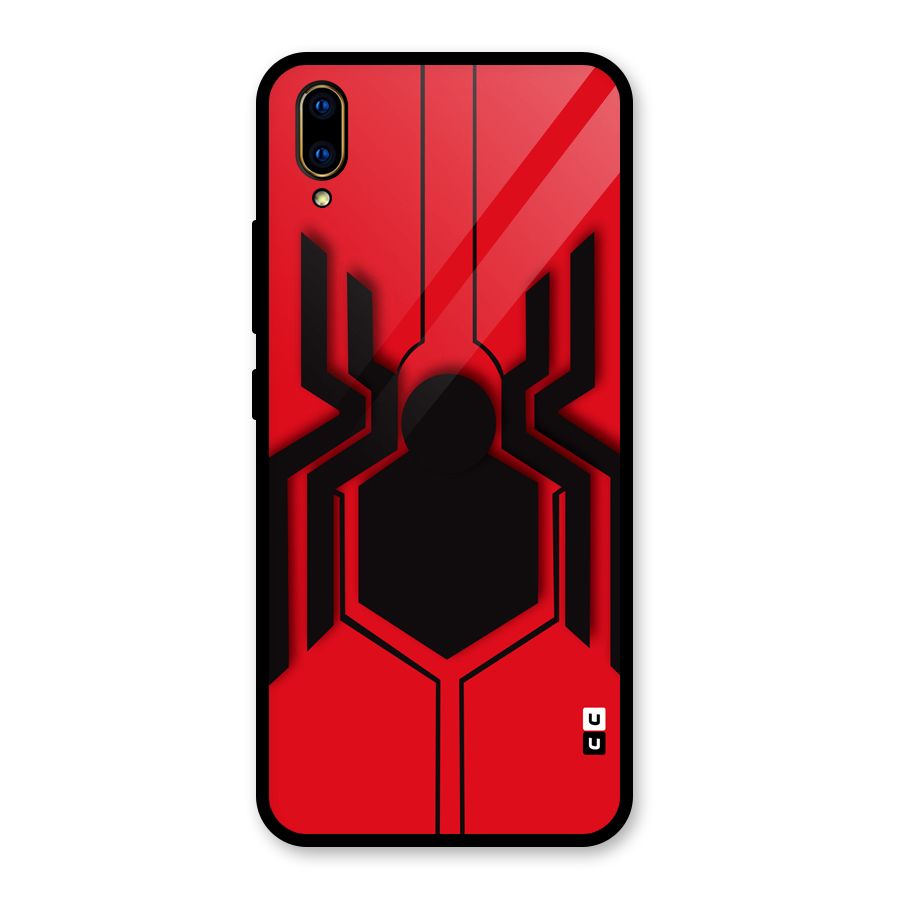 Center Spider Glass Back Case for Vivo V11 Pro