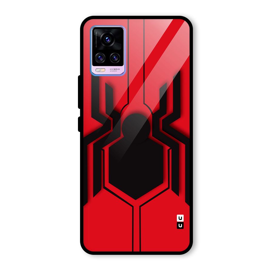 Center Spider Glass Back Case for Vivo V20 Pro