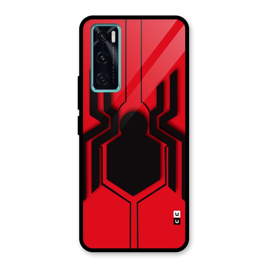 Center Spider Glass Back Case for Vivo V20 SE