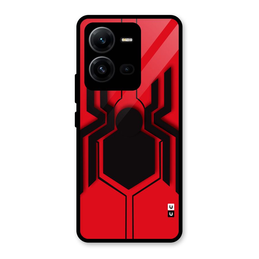 Center Spider Glass Back Case for Vivo V25