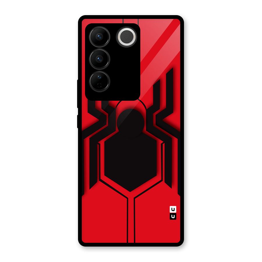 Center Spider Glass Back Case for Vivo V27