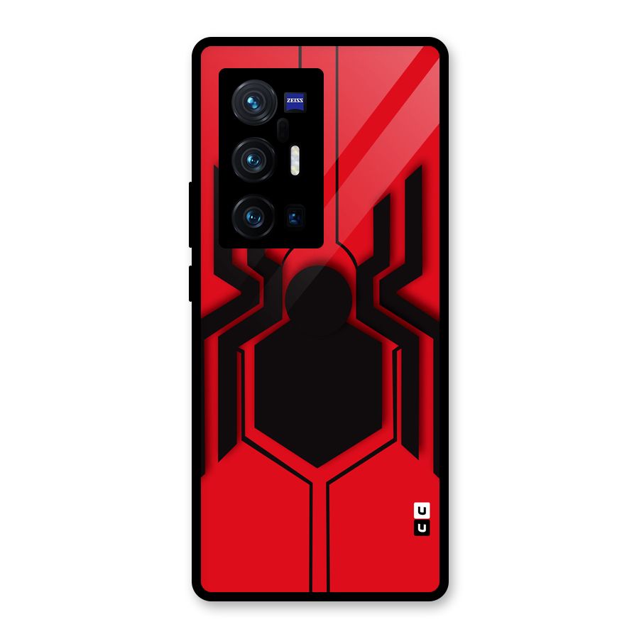Center Spider Glass Back Case for Vivo X70 Pro Plus
