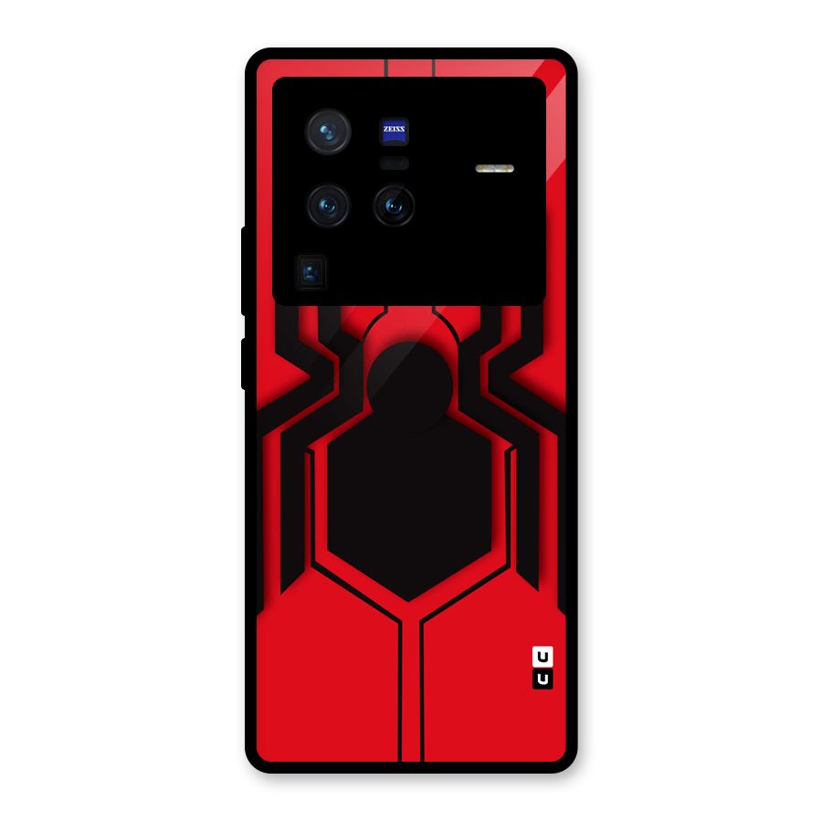Center Spider Glass Back Case for Vivo X80 Pro
