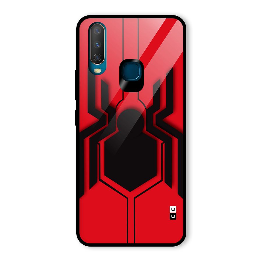 Center Spider Glass Back Case for Vivo Y12