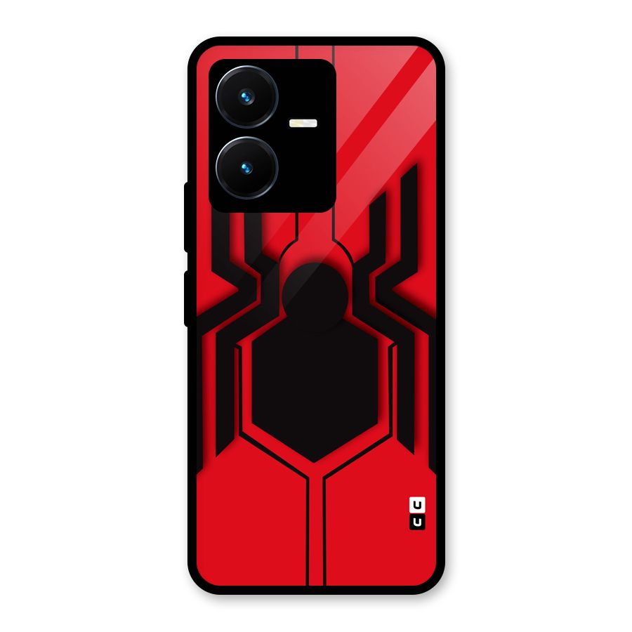 Center Spider Glass Back Case for Vivo Y22