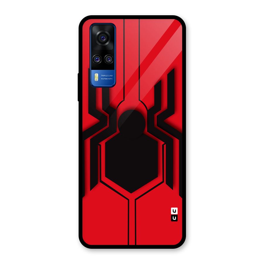 Center Spider Glass Back Case for Vivo Y31