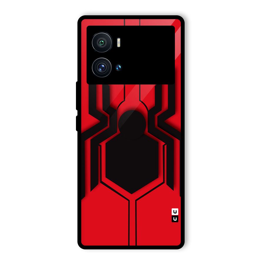 Center Spider Glass Back Case for Vivo iQOO 9 Pro