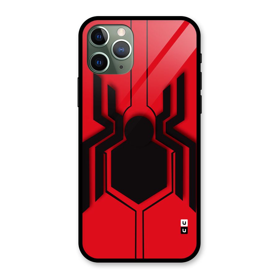 Center Spider Glass Back Case for iPhone 11 Pro
