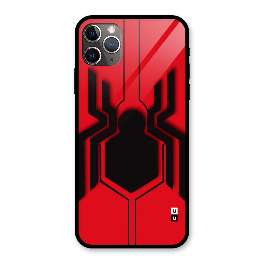 Center Spider Glass Back Case for iPhone 11 Pro Max