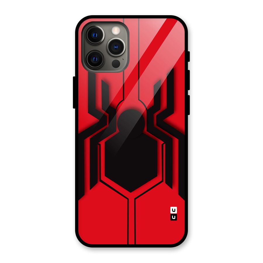Center Spider Glass Back Case for iPhone 12 Pro Max
