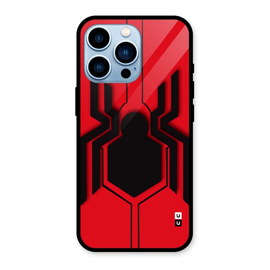 Center Spider Glass Back Case for iPhone 13 Pro