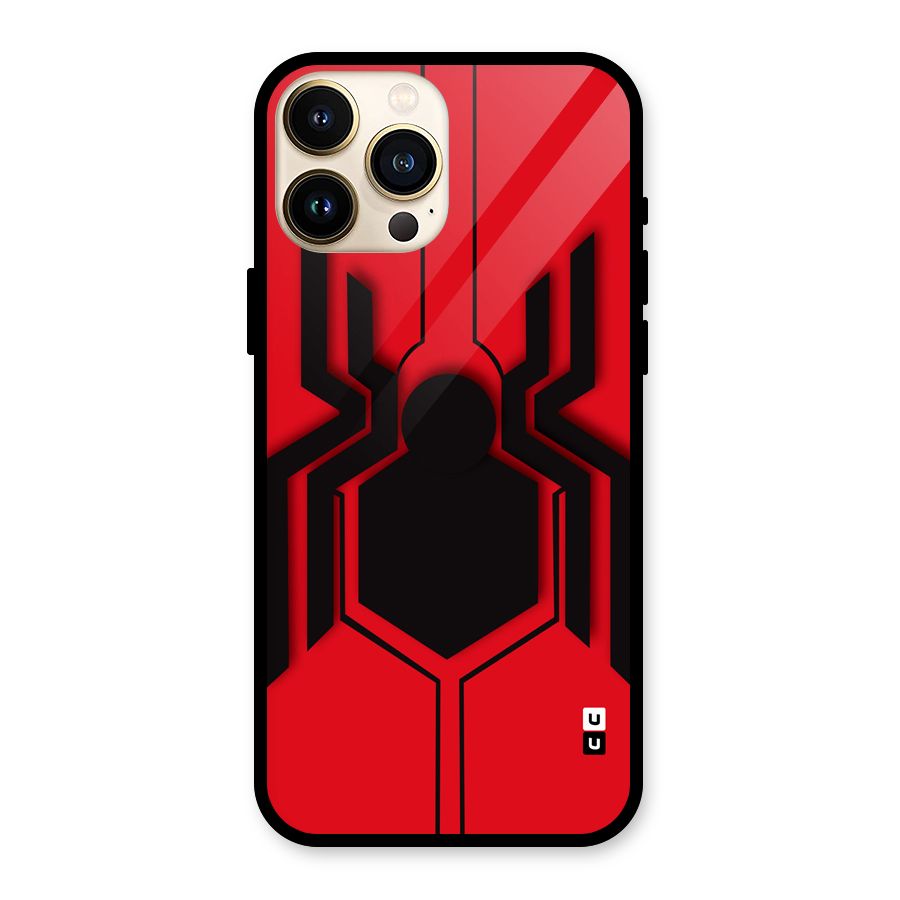 Center Spider Glass Back Case for iPhone 13 Pro Max