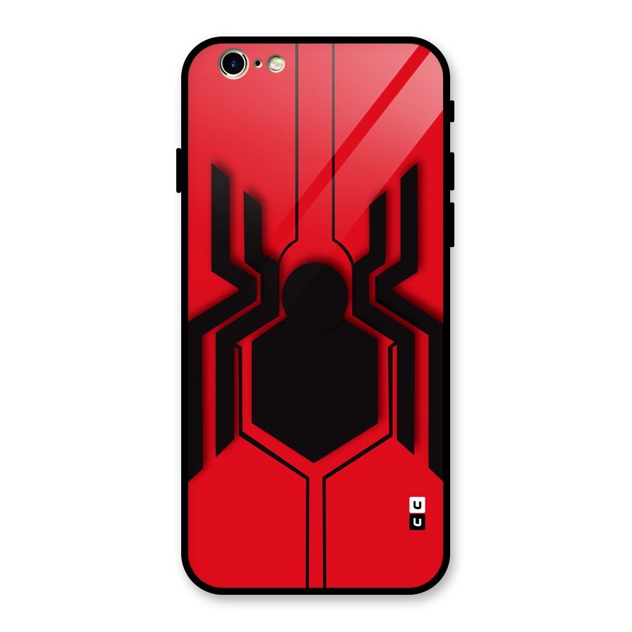 Center Spider Glass Back Case for iPhone 6 6S