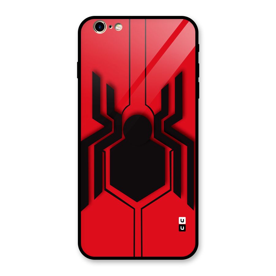 Center Spider Glass Back Case for iPhone 6 Plus 6S Plus