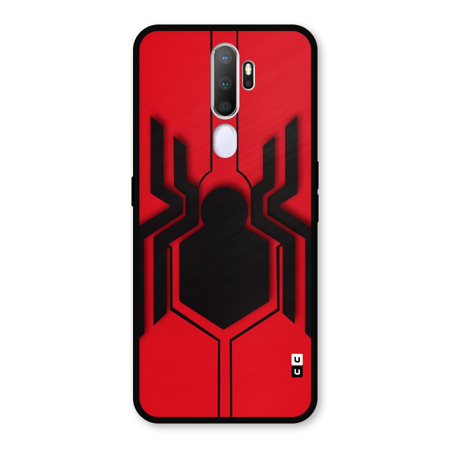 Center Spider Metal Back Case for Oppo A9 (2020)
