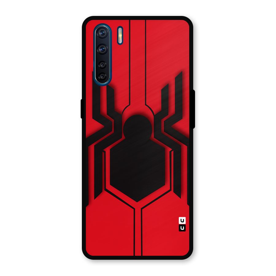 Center Spider Metal Back Case for Oppo F15