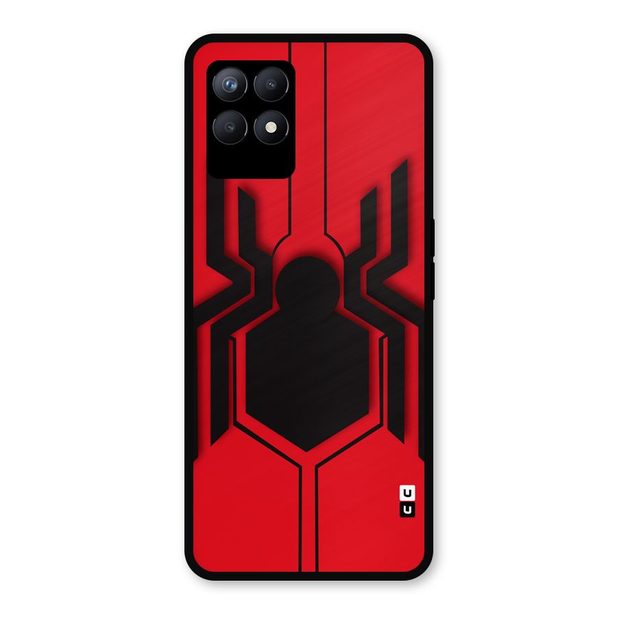 Center Spider Metal Back Case for Realme Narzo 50