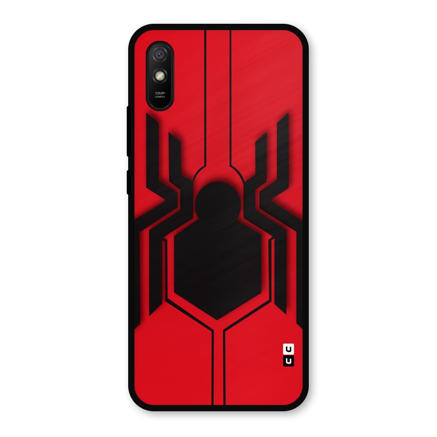 Center Spider Metal Back Case for Redmi 9i