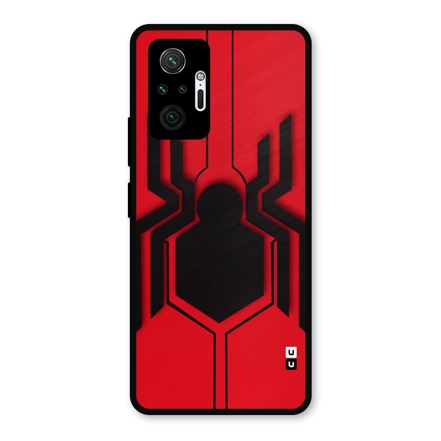Center Spider Metal Back Case for Redmi Note 10 Pro Max