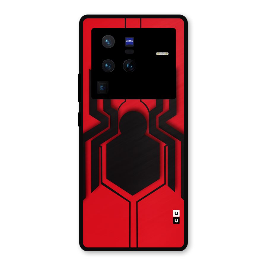 Center Spider Metal Back Case for Vivo X80 Pro