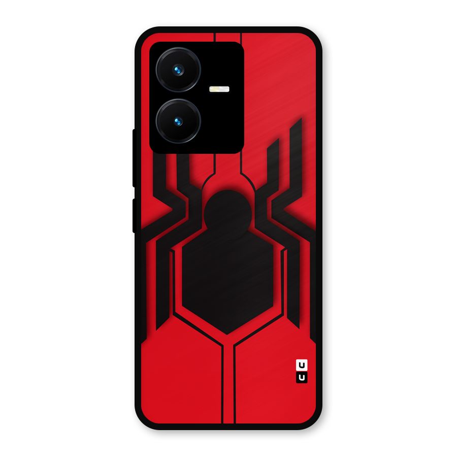 Center Spider Metal Back Case for Vivo Y22