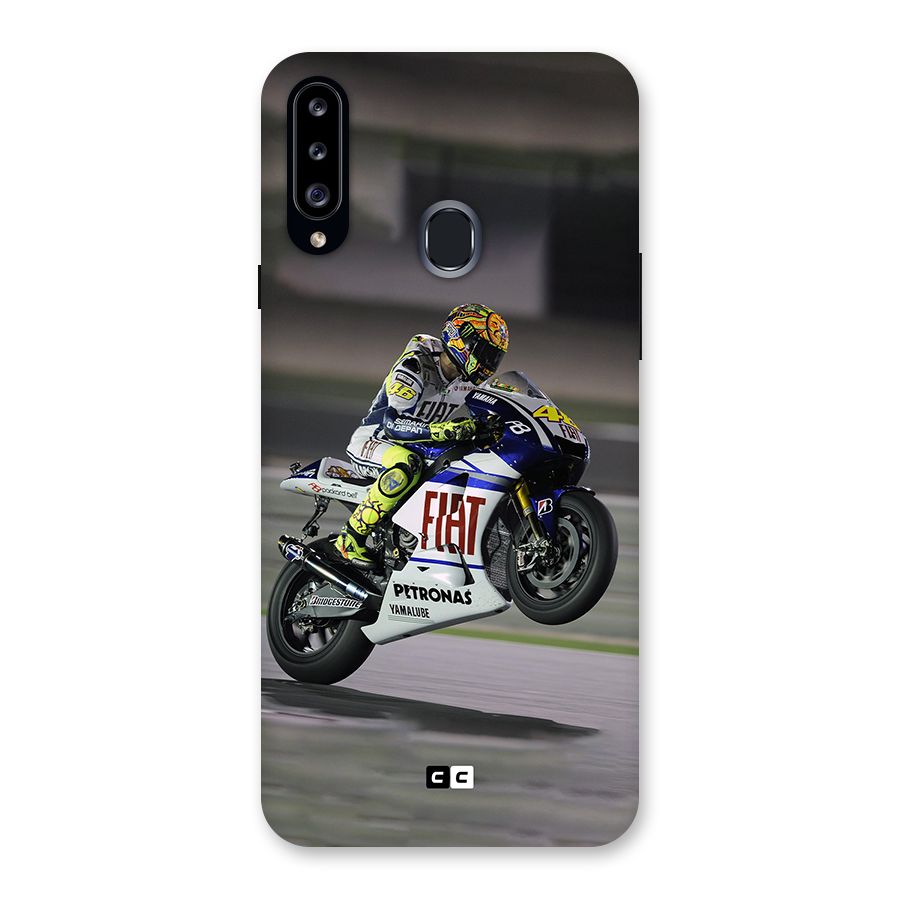 Champion Biker Back Case for Galaxy A20s
