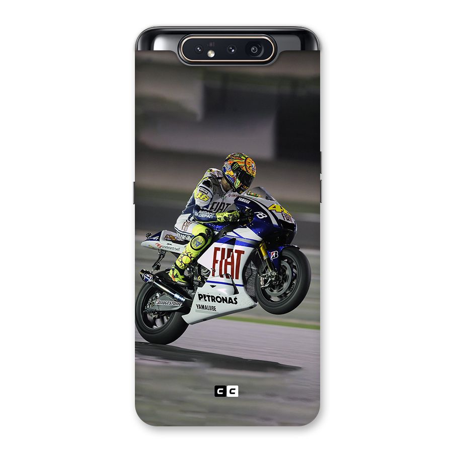 Champion Biker Back Case for Galaxy A80