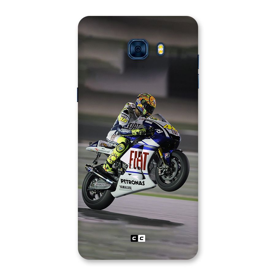 Champion Biker Back Case for Galaxy C7 Pro