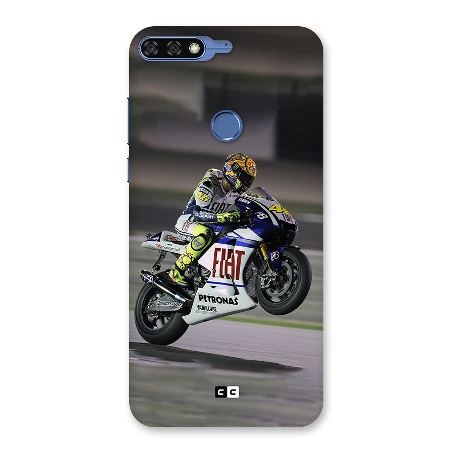 Champion Biker Back Case for Honor 7C