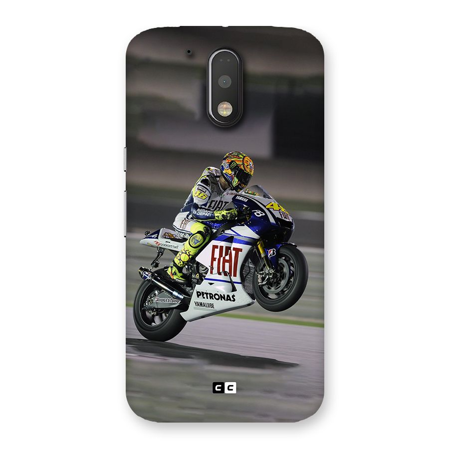 Champion Biker Back Case for Moto G4 Plus