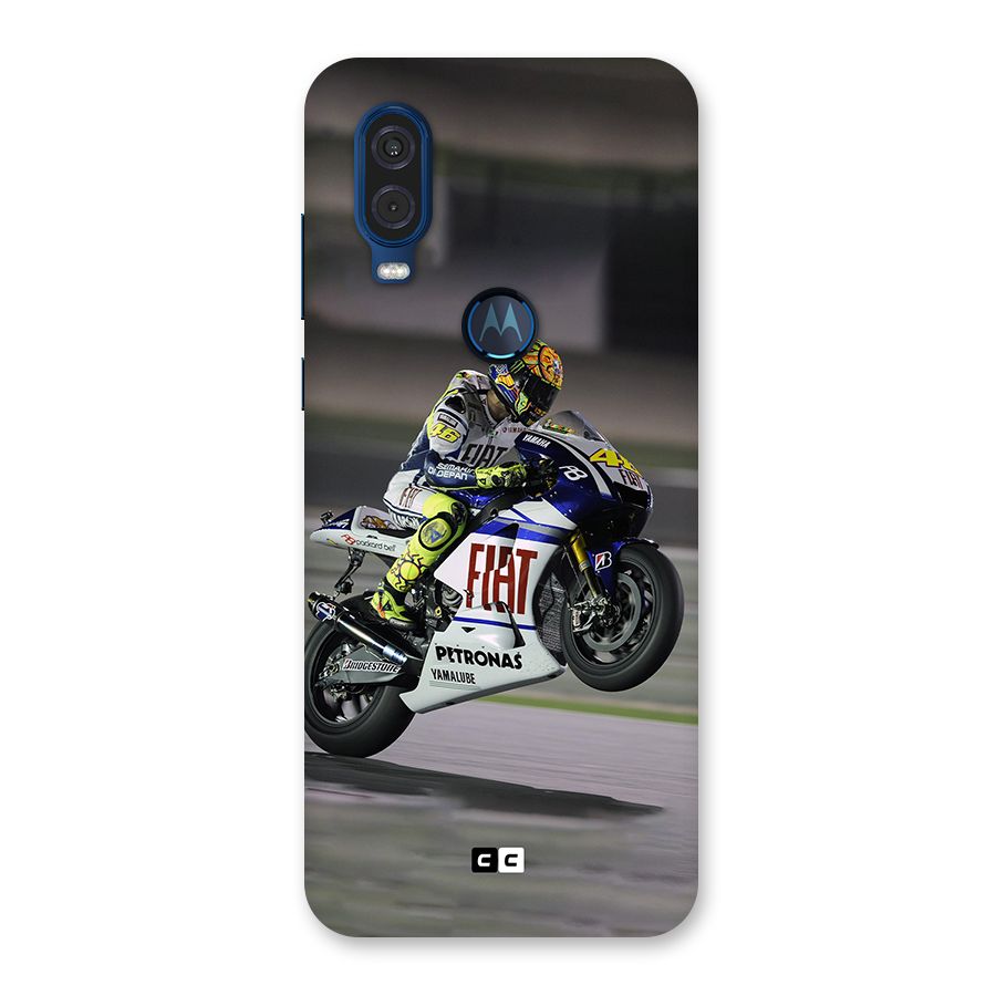 Champion Biker Back Case for Motorola One Vision