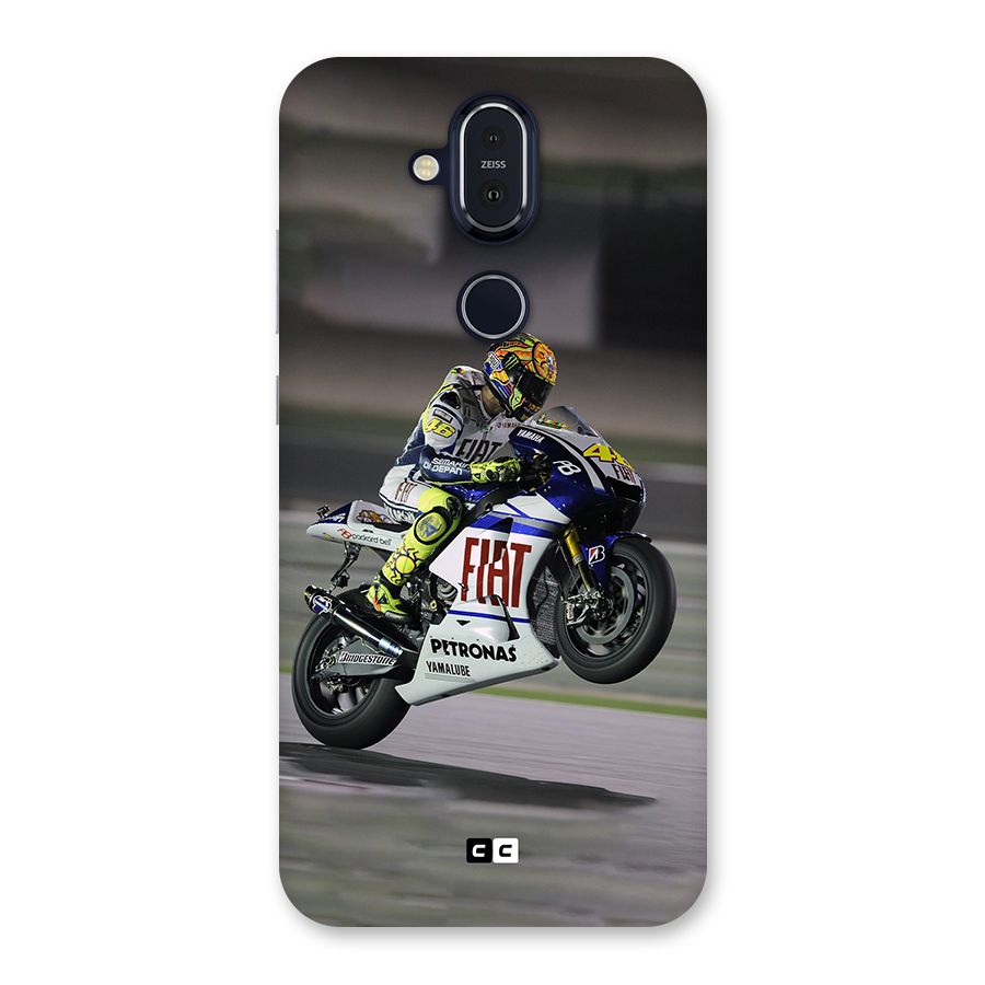 Champion Biker Back Case for Nokia 8.1