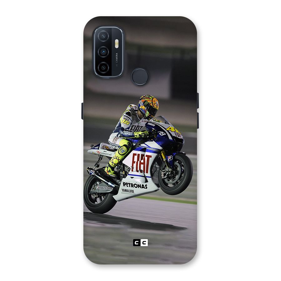 Champion Biker Back Case for Oppo A32