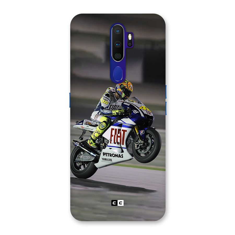 Champion Biker Back Case for Oppo A9 (2020)