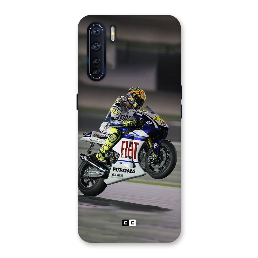 Champion Biker Back Case for Oppo F15