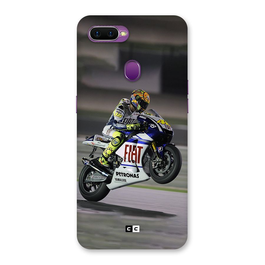 Champion Biker Back Case for Oppo F9