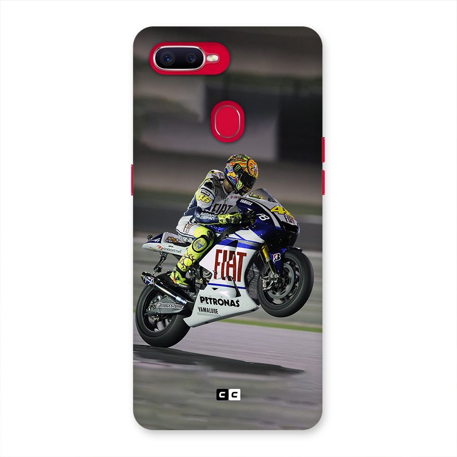 Champion Biker Back Case for Oppo F9 Pro