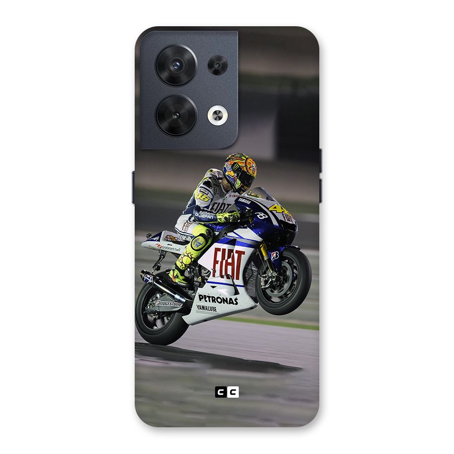 Champion Biker Back Case for Oppo Reno8 5G