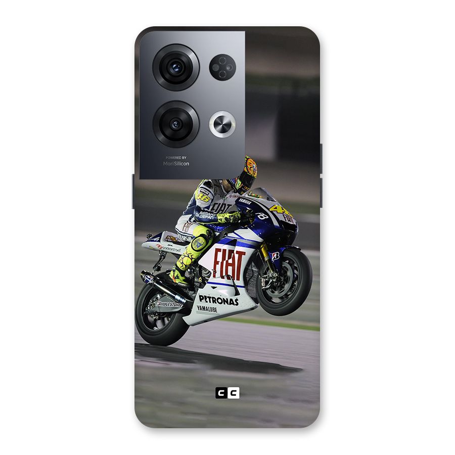 Champion Biker Back Case for Oppo Reno8 Pro 5G