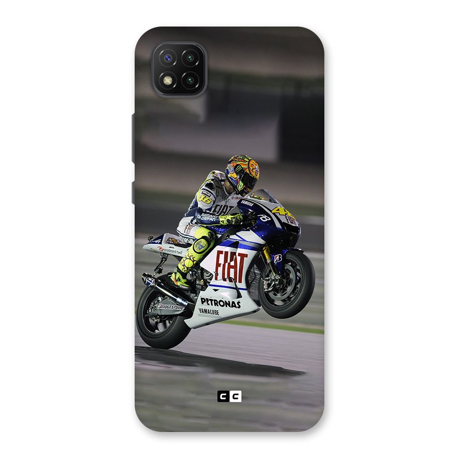 Champion Biker Back Case for Poco C3