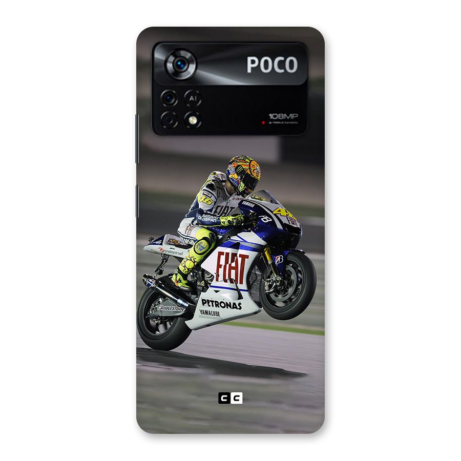 Champion Biker Back Case for Poco X4 Pro 5G