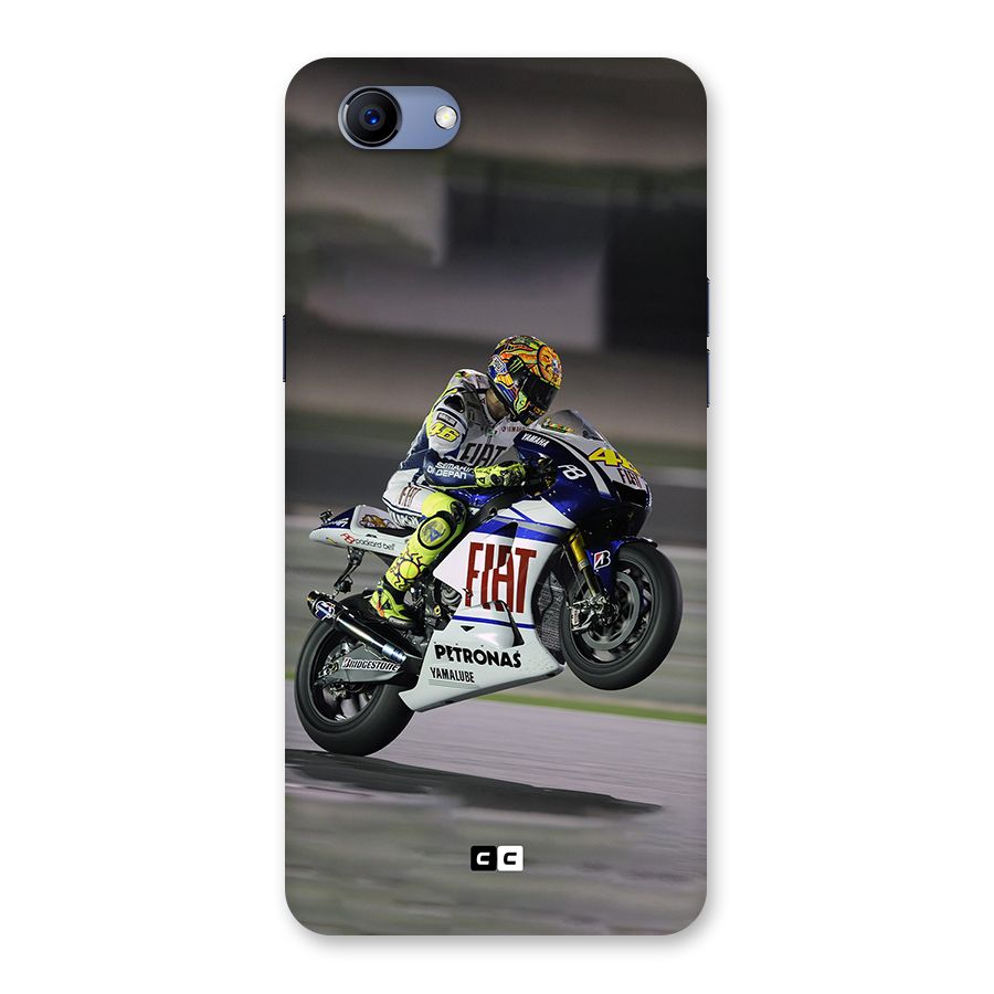 Champion Biker Back Case for Realme 1
